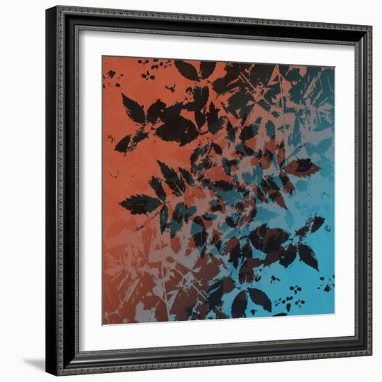 Black Leaves-Ruth Palmer-Framed Art Print