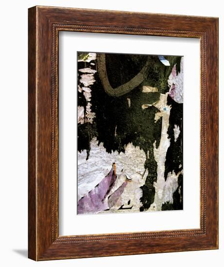 Black Lilac Layers-Jenny Kraft-Framed Art Print