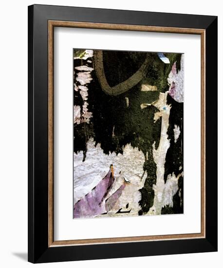Black Lilac Layers-Jenny Kraft-Framed Art Print