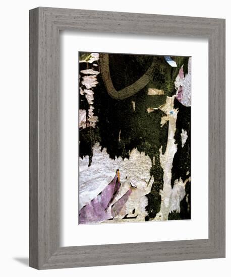 Black Lilac Layers-Jenny Kraft-Framed Art Print