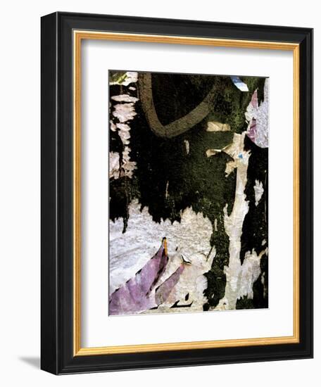 Black Lilac Layers-Jenny Kraft-Framed Art Print