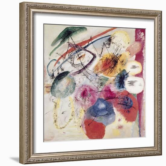 Black Lines, 1913-Wassily Kandinsky-Framed Giclee Print