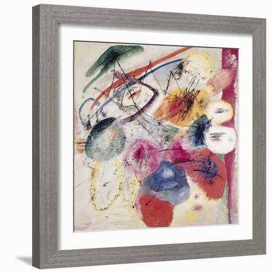 Black Lines, 1913-Wassily Kandinsky-Framed Giclee Print