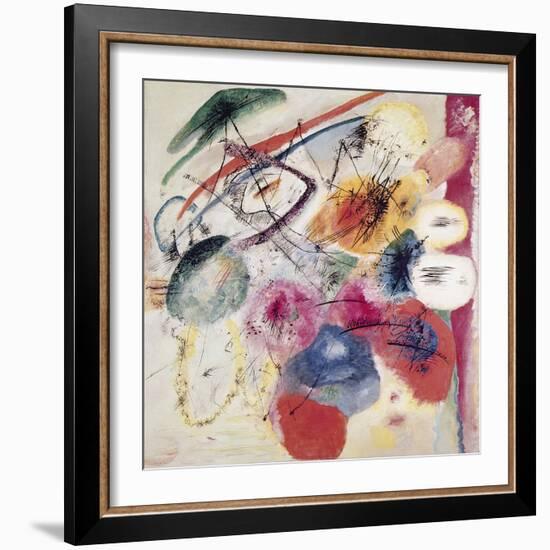 Black Lines, 1913-Wassily Kandinsky-Framed Giclee Print