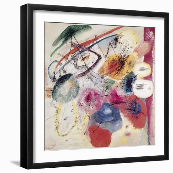 Black Lines, 1913-Wassily Kandinsky-Framed Giclee Print