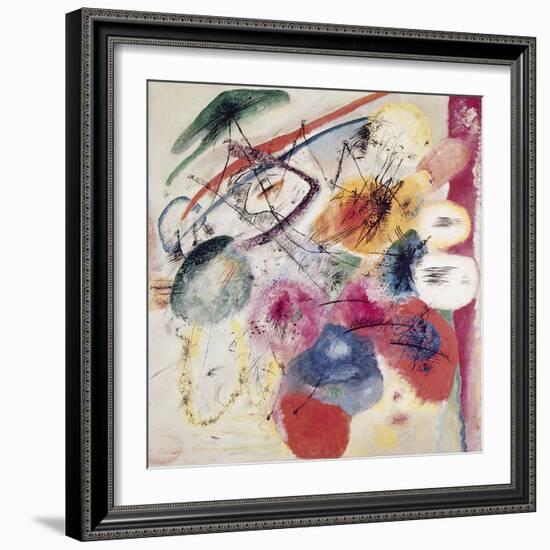 Black Lines, 1913-Wassily Kandinsky-Framed Giclee Print