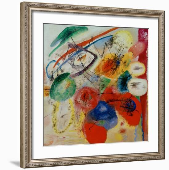 Black Lines I, 1913-Wassily Kandinsky-Framed Giclee Print