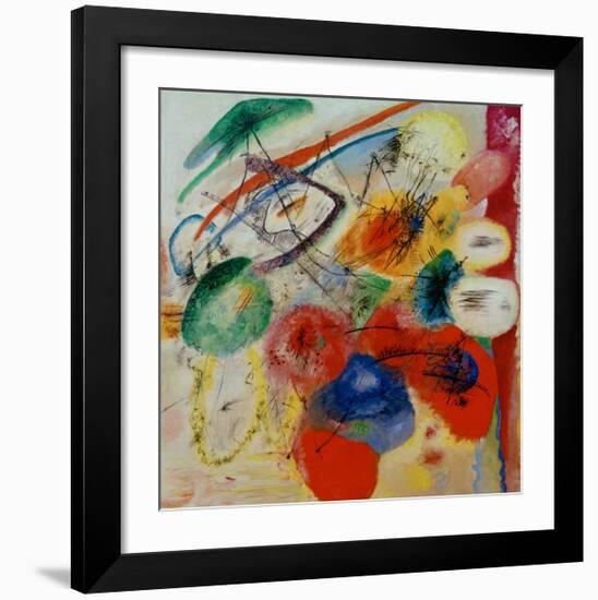 Black Lines I, 1913-Wassily Kandinsky-Framed Giclee Print