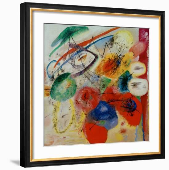 Black Lines I, 1913-Wassily Kandinsky-Framed Giclee Print