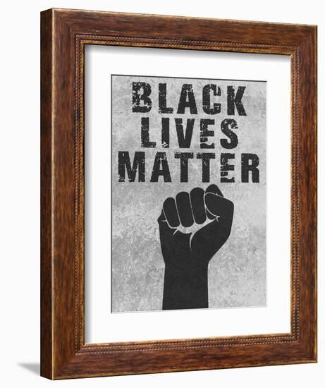 Black Lives Matter-Marcus Prime-Framed Art Print