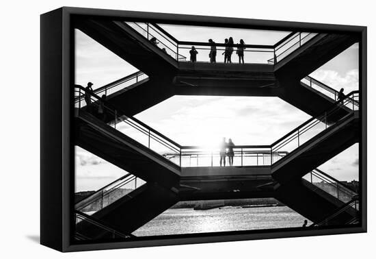 Black Manhattan Collection - Vessel Sunset-Philippe Hugonnard-Framed Premier Image Canvas