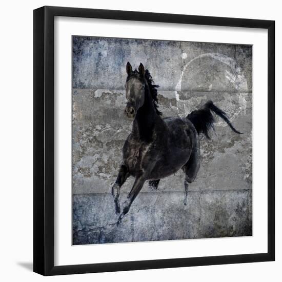 Black Mare 1-LightBoxJournal-Framed Giclee Print