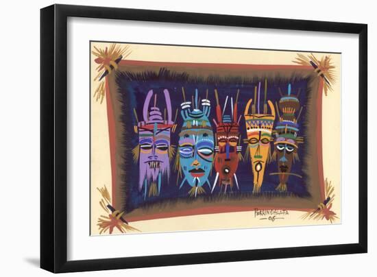 Black Mask, 2006-Oglafa Ebitari Perrin-Framed Giclee Print