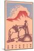 Black Mesa, Abiquiu, New Mexico-null-Mounted Art Print