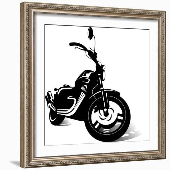 Black Monster-sababa66-Framed Premium Giclee Print