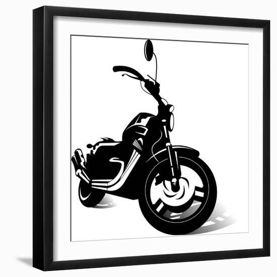 Black Monster-sababa66-Framed Premium Giclee Print