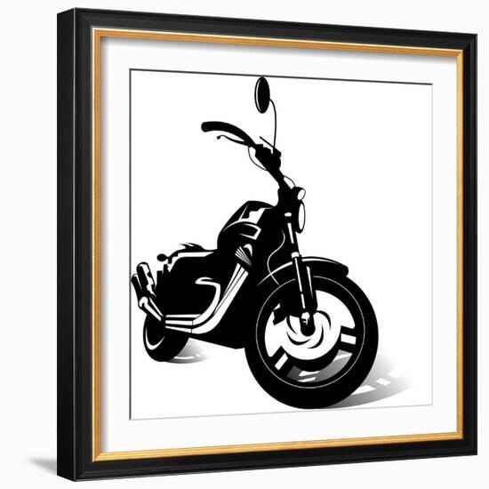 Black Monster-sababa66-Framed Premium Giclee Print