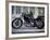 Black Motorcycle-null-Framed Photographic Print