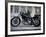 Black Motorcycle-null-Framed Photographic Print