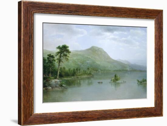 Black Mountain from the Harbor Islands, Lake George, New York, 1875-Asher Brown Durand-Framed Giclee Print