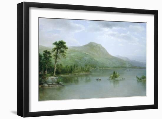 Black Mountain from the Harbor Islands, Lake George, New York, 1875-Asher Brown Durand-Framed Giclee Print