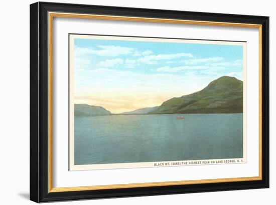 Black Mountain, Lake George, New York-null-Framed Art Print