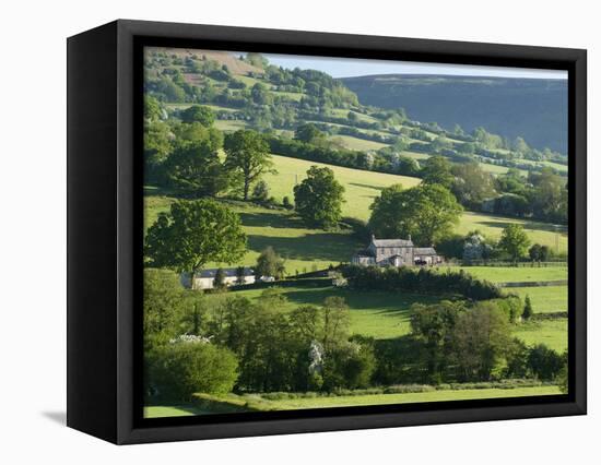 Black Mountains Near Bwlch, Powys, Wales, United Kingdom, Europe-Rob Cousins-Framed Premier Image Canvas