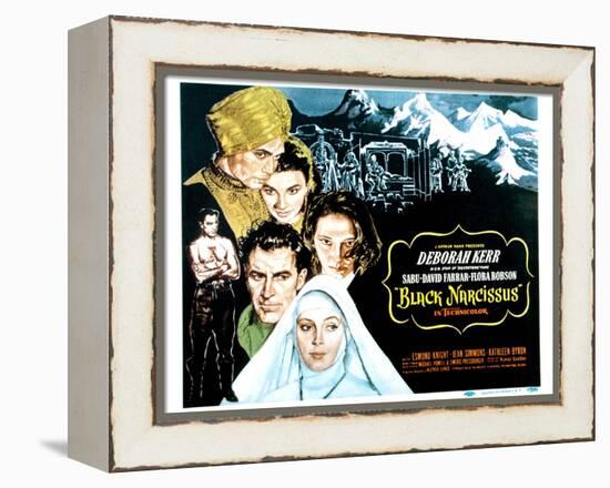 Black Narcissus, David Farrar, Sabu, Jean Simmons, Deborah Kerr, Kathleen Byron, 1947-null-Framed Stretched Canvas