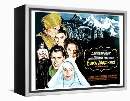 Black Narcissus, David Farrar, Sabu, Jean Simmons, Deborah Kerr, Kathleen Byron, 1947-null-Framed Stretched Canvas