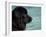 Black Newfoundland Dog Near Water-Adriano Bacchella-Framed Photographic Print