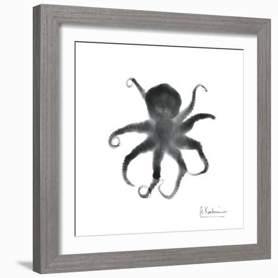 Black Octopus-Albert Koetsier-Framed Art Print