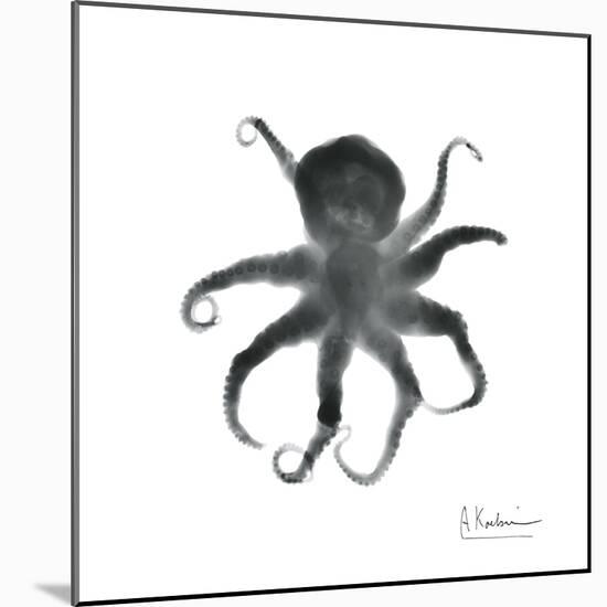 Black Octopus-Albert Koetsier-Mounted Art Print