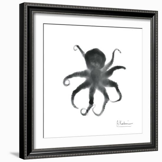 Black Octopus-Albert Koetsier-Framed Art Print