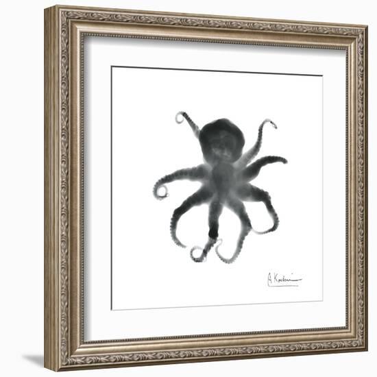 Black Octopus-Albert Koetsier-Framed Art Print