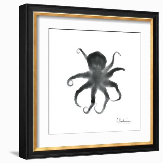 Black Octopus-Albert Koetsier-Framed Art Print