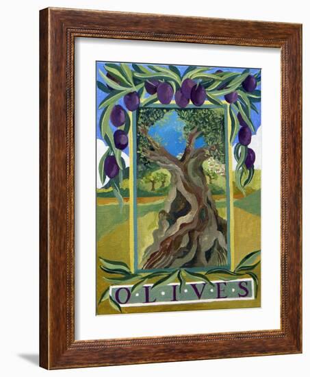 Black Olives, 2014-Jennifer Abbott-Framed Giclee Print