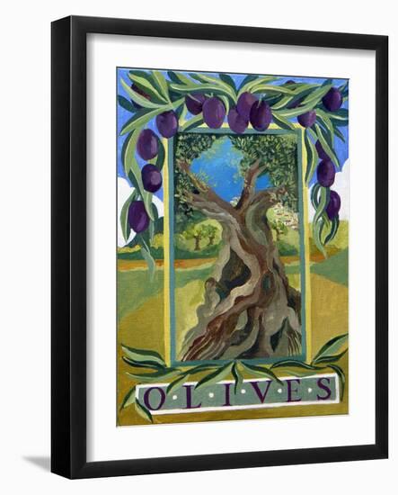 Black Olives, 2014-Jennifer Abbott-Framed Giclee Print