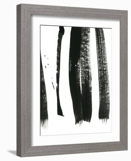 Black on White 3-Iris Lehnhardt-Framed Art Print