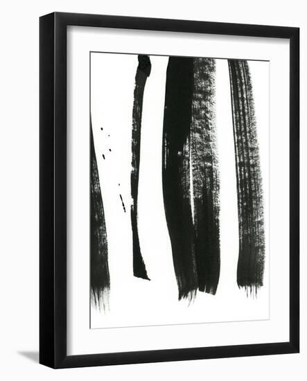 Black on White 3-Iris Lehnhardt-Framed Art Print