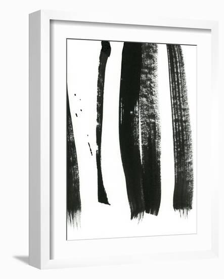 Black on White 3-Iris Lehnhardt-Framed Art Print