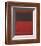 Black over Reds [Black on Red], 1957-Mark Rothko-Framed Art Print