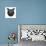 Black Owl Head Mesh-Lisa Kroll-Art Print displayed on a wall
