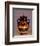 Black painted Athenian amphora with scene from the cult of Dionysus-Werner Forman-Framed Giclee Print