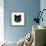 Black Panda-Lisa Kroll-Framed Premium Giclee Print displayed on a wall