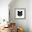 Black Panda-Lisa Kroll-Framed Premium Giclee Print displayed on a wall