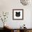 Black Panda-Lisa Kroll-Framed Premium Giclee Print displayed on a wall