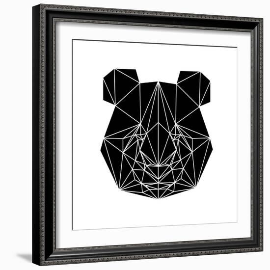 Black Panda-Lisa Kroll-Framed Premium Giclee Print