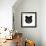 Black Panda-Lisa Kroll-Framed Art Print displayed on a wall