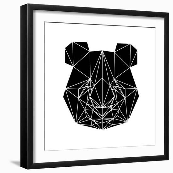 Black Panda-Lisa Kroll-Framed Art Print