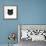 Black Panda-Lisa Kroll-Framed Art Print displayed on a wall